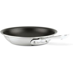 All-Clad D5 Brushed Stainless Steel 8" Fry Pan Induction & Broiler Safe (9072)